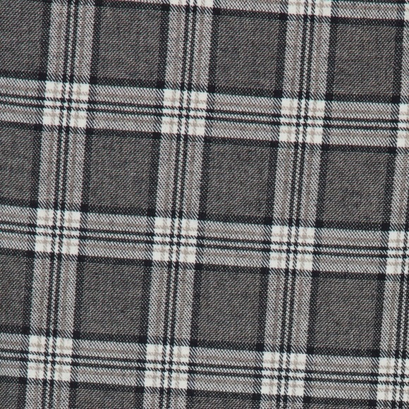 MAJE Carreaux Prity plaid wool blend pants (French size 38) - Picture 2 of 9